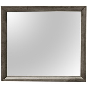 Passion Furniture Marilla 35 in. x 39 in. Modern Rectangle Framed Dresser Mirror - 1 of 4