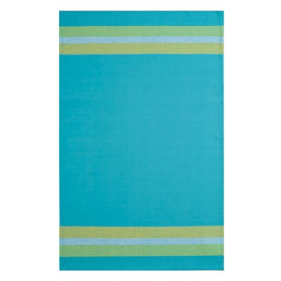 C&F Home Blue & Green Woven Kitchen Towel