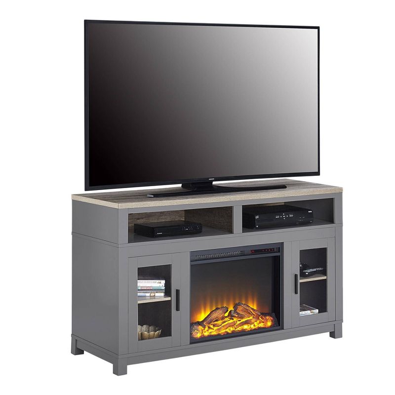 Paramount Electric Fireplace TV Stand for TVs up to 60" Wide - Room & Joy, 2 of 16