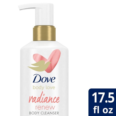 Dove Beauty Body Love Vitamin C Serum + Exfoliating Minerals Radiance Renew Body Cleanser - 17.5 fl oz - image 1 of 4