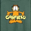 Women's - Garfield - Standing Logo Lightweight French Terry Wide Neck Long Sleeve Shirt - 2 of 4