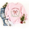 Simply Sage Market Women's Graphic Sweatshirt Candy Cane Christmas Club - 3 of 4