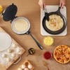 VEVOR Tortilla Press, 8 Inch Cast Iron Tortilla and Roti Maker, Heavy Duty Tortilladora Press with Handle and 100 Pcs Parchment Paper, Black - 2 of 4