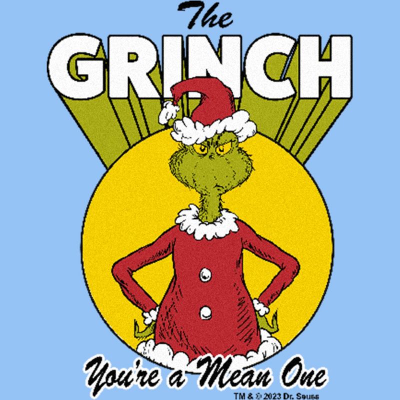 Infant's Dr. Seuss Christmas You’re a Mean One Onesie, 2 of 4
