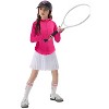 Girls Lightweight Jacket Long Sleeve Zip Up Athletic Hoodie Top Fishing Hiking Sun Protection Outerwear - 4 of 4