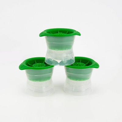 Tovolo Golf Ball Ice Molds (Set of 3)Green