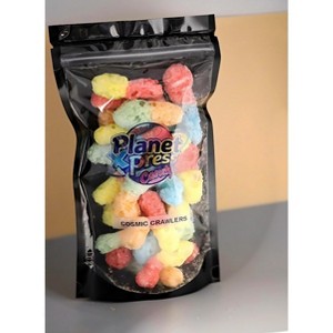 Planet Xpress Cosmic Crawlers – Freeze-Dried Fruity Gummy Candy – Crunchy, Sweet, and Colorful Space - 1 of 4