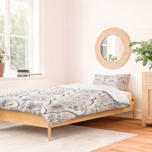 Deny Designs Pimlada Phuapradit Anemone Twin/Twin XL Duvet and Sham Set (2-3pc Set) - 1 of 4