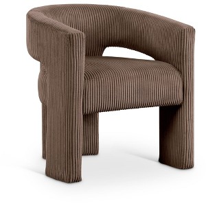 Meridian Furniture,Riz Corduroy Fabric Accent/Dining Chair - 1 of 4