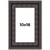 PosterPalooza | 3.5" Wide Ornate Black Picture Frame - UV Acrylic, Foam Board Backing, Hanging Hardware - 2 of 4