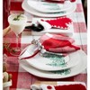 Solino Home Linen Plaid Dinner Napkins| Very Merry Plaid - 3 of 4