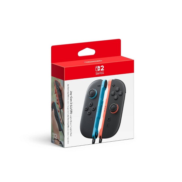 Nintendo Switch 2 Joy-Con 2 L/R - Azul claro/Rojo claro
