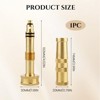 Maggift Landscape Equipment Parts and Accessories, Heavy-Duty Adjustable Twist Hose Nozzle, Versatile, Easy to Use, Gold, 1.18"*1.18"*4.02" - 4 of 4