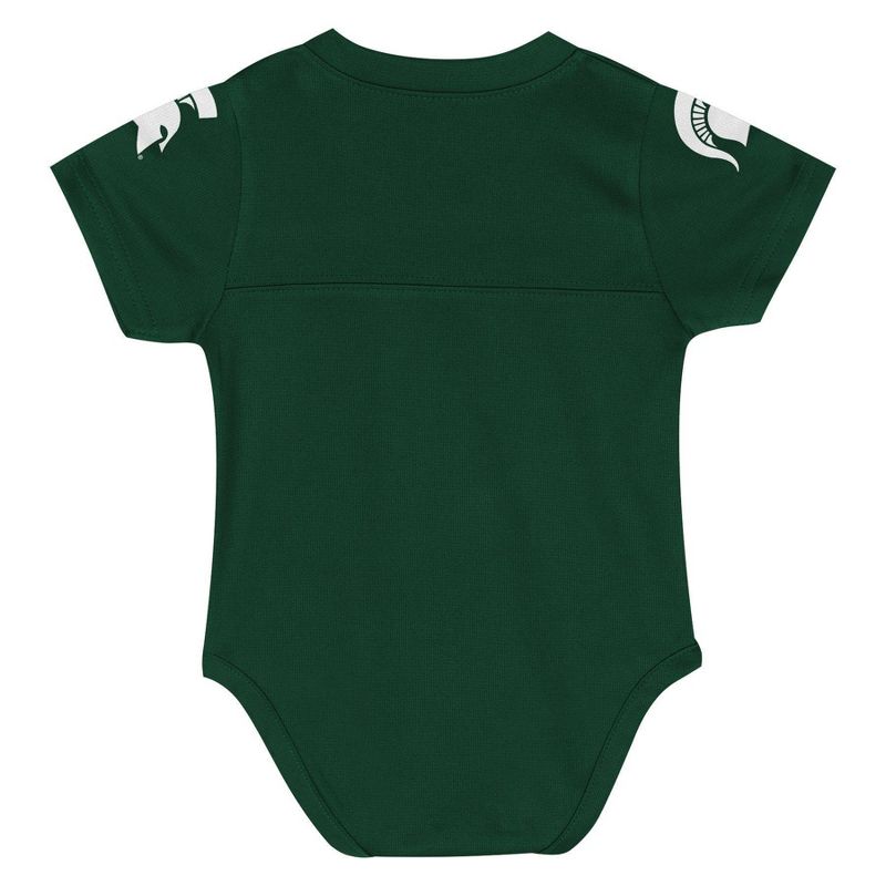 NCAA Michigan State Spartans Infant Boys&#39; Bodysuit, 3 of 4