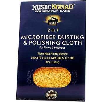 Music Nomad Microfiber Dusting & Polishing Cloth - Pianos & Keyboards