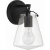 Crystorama Lighting Voss 1 - Light Sconce in  Matte Black - 2 of 4