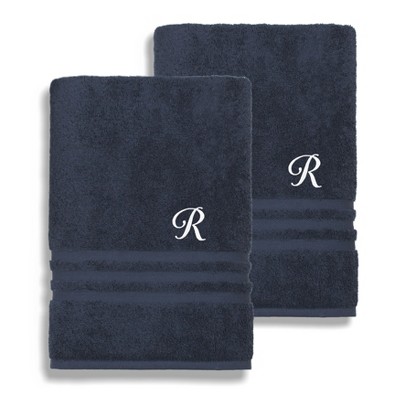 Linum Home Textiles 100% Turkish Cotton 2PC Denzi Bath Towel Set
