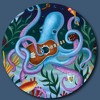 Courtside Market Global Wonders Photography Collection, Lenny Octopus Statement Piece Wood Décor - 3 of 4