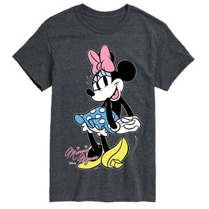 Men's - Disney - Minnie Mouse Pose- Men's Short Sleeve Graphic T-Shirt Short Sleeve Graphic T-Shirt - 1 of 4