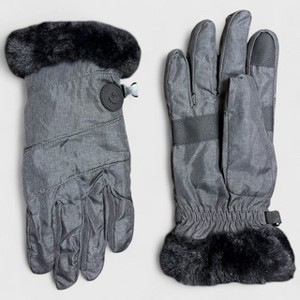 Canada Weather Gear Women's Winter Gloves – Touchscreen Warm Insulated Snow Gloves with Faux Fur Cuff - 1 of 4