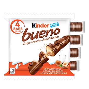 Kinder Bueno King Size Hazelnut Chocolate Candy - 3oz