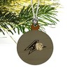 UNC Asheville Secondary Logo Mini Small Tiny Wood Christmas Tree Holiday Ornament - 3 of 4