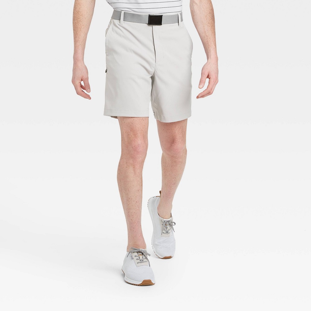 Men's Cargo Golf Shorts - All in Motion Light Gray 38, Men's was $30.0 now $20.0 (33.0% off)