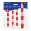 Beistle Ceiling Drop Tissue Paper Garlands,  4.5" x 14' 6", (4/Pkg) - 3 of 4
