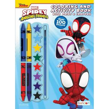 72 Wholesale Spiderman Kids Activity Coloring Book - at 