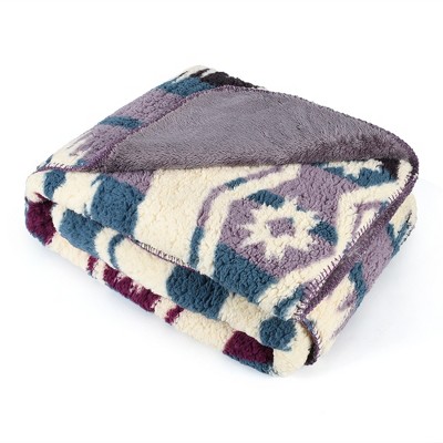 Fuzzy Soft Throw Blanket, Cozy Fluffy Fleece Blanket for Couch Bed, Home Decor Blanket Throw, 50x60 Inches - Catalonia