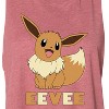 Women's Pokémon Eevee Graphic Racerback Tank - Heather Mauve - Small - 2 of 3