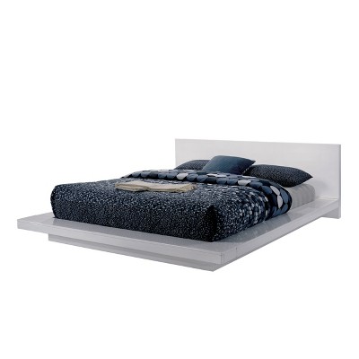 Gary Wood California King Bed White - miBasics