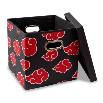 Ukonic Naruto Shippuden Akatsuki 13-inch Storage Bin With Lid : Target