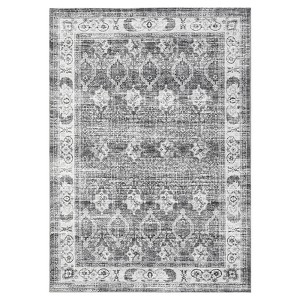 Rug for Living Room - Washable Area Rug, Non-Slip & Stain Resistance, Soft Low Pile Carpet for Large Bedroom, Dining Room, Farmhouse Decor - 1 of 4