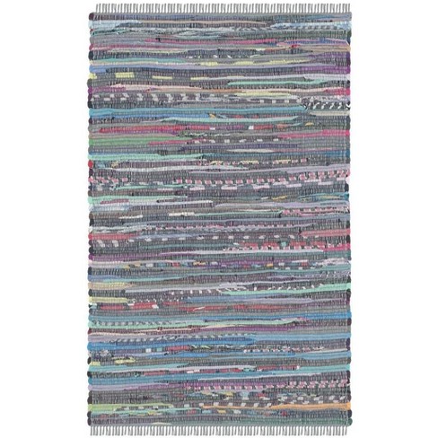 Rag Area Rug RAR121 Hand Woven Area Rug  - Safavieh - image 1 of 4