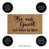Evergreen Flag Funny Welcome Coir Doormat | Everyday 28" x 16" Front Door Mat Outdoor Entrance | No Slip Door Rugs Entryway Indoor - 4 of 4
