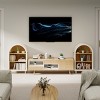 Arched Small Bookshelf with 3 Shelves,Modern 3-Tier White Wood Storage Cabinet for Living Room or Bedroom-Baofuwish - 3 of 4