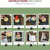 4E's Novelty Card Making Kit for Kids 3+ - DIY Christmas Crafts, 12 pcs Trendy Christmas Cards, Includes Christmas Cards with Envelopes, Fun Craft Kit - 2 of 4
