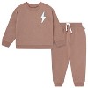 Modern Moments by Gerber Baby and Toddler Boys' 2-Piece Sweatshirt and Jogger Set - 2 of 4