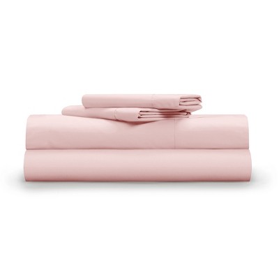 Pillow Gal Classic Cool & Crisp 100% Cotton Percale 4-Piece Sheet Set