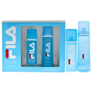 Fila Fresh by Fila for Men - 2 Pc Gift Set 3.4 oz EDT Spray, 8.4 oz Body Spray - 1 of 4