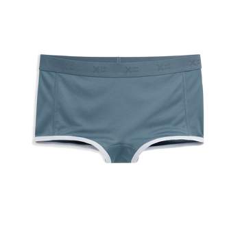 Tomboyx Boxer Briefs Underwear, 4.5 Inseam, Organic Cotton Rib Stretch  Comfortable Boy Shorts (xs-6x) Blue Medium : Target