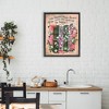 Stupell Industries Bookish Quote with Florals Floating Frame Canvas Art - 3 of 4