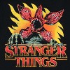 Seven Times Six Stranger Things T-Shirt Men's Demogorgon Logo Design Short Sleeve Tee Black - 3 of 3