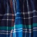 blue plaid
