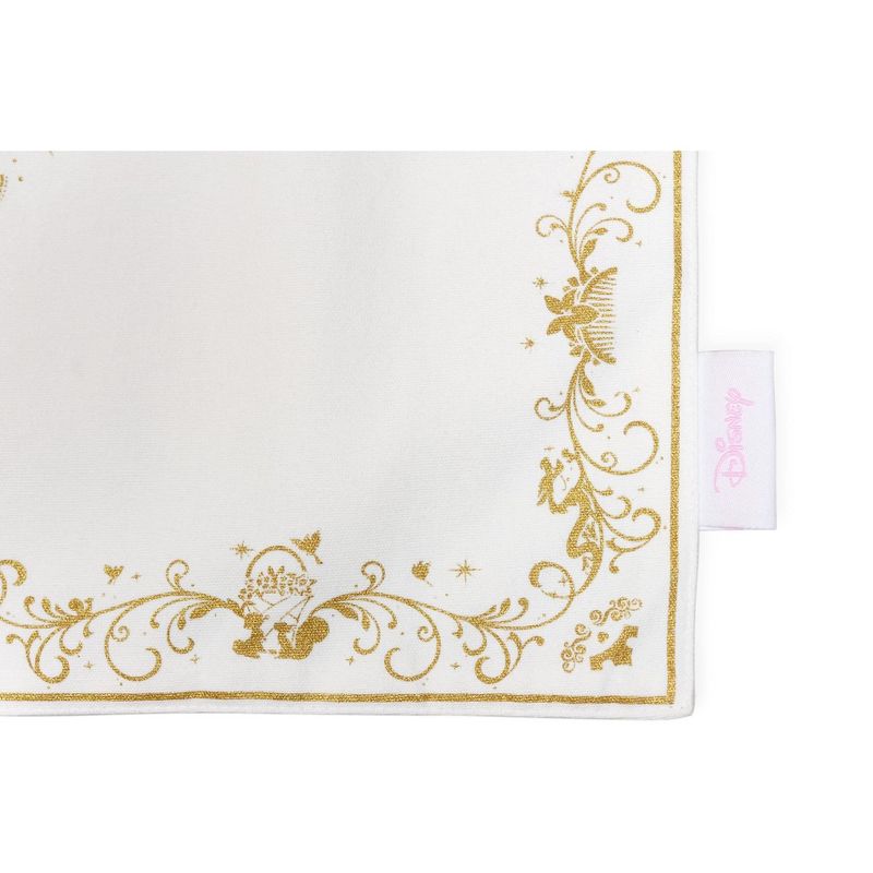 Ukonic Disney Princess Cotton Placemat Set | Set Of 4 18 x 14 Inch Cotton Fabric Mats, 2 of 8