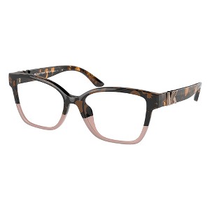 Michael Kors KARLIE I MK 4094U 3912 Womens Square Eyeglasses Black/Dark Tortoise 53mm - 1 of 3