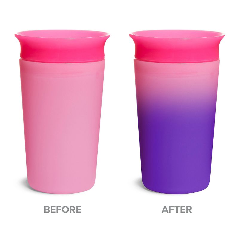Munchkin Miracle 360° Color Changing Sippy Cup - 9oz/2pk, 2 of 11