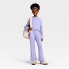 Girls' Ribbed Flare Pants - Cat & Jack ™ - 3 of 3