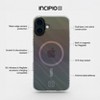 Incipio Forme for MagSafe for iPhone 16 Plus - Dynamic Rainbow - 3 of 4